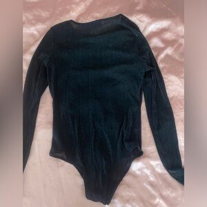 SHEIN Large, Black, Glitter, Bodysuit